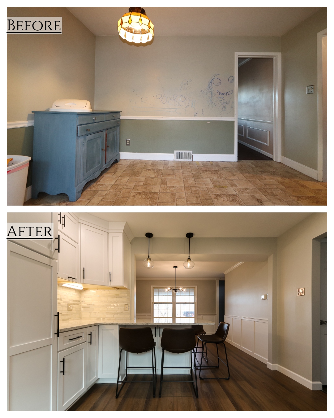 kitchen remodel before and after 3