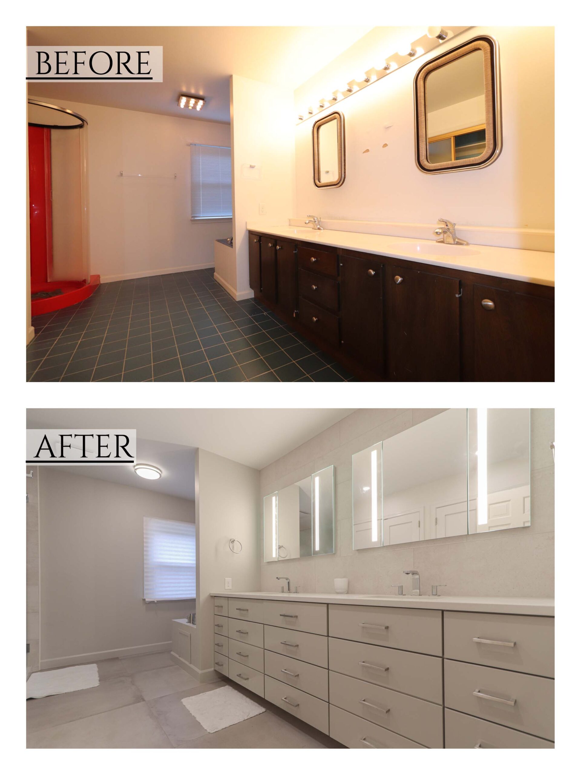 bathroom remodel before and after 1